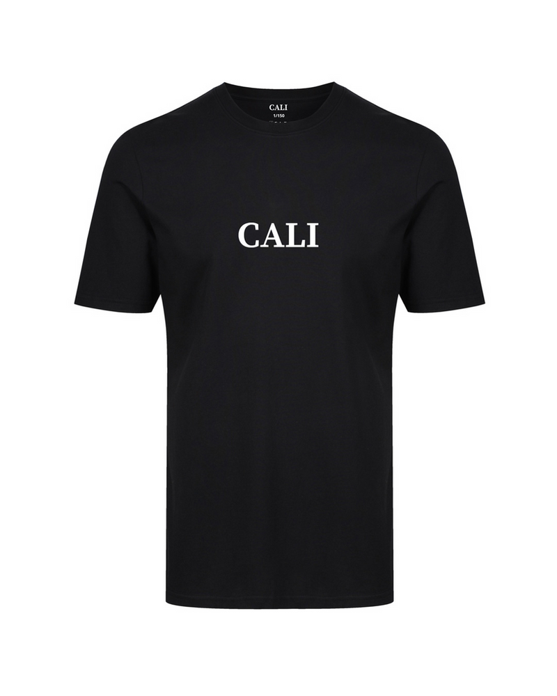 Camiseta CALI ajustada de peso pesado