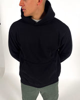 Sudadera con capucha Essential extragrande CALI - Negro