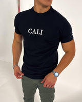 Camiseta CALI ajustada de peso pesado